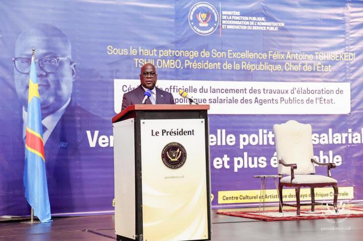 Félix Tshisekedi lance les travaux du Conseil national du travail pour une nouvelle politique salariale en RDC