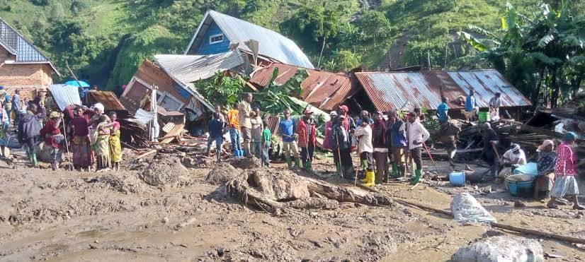 Sud-Kivu : Les pluies torrentielles provoquent des dégâts dramatiques, appel à l’aide pour les sinistrés