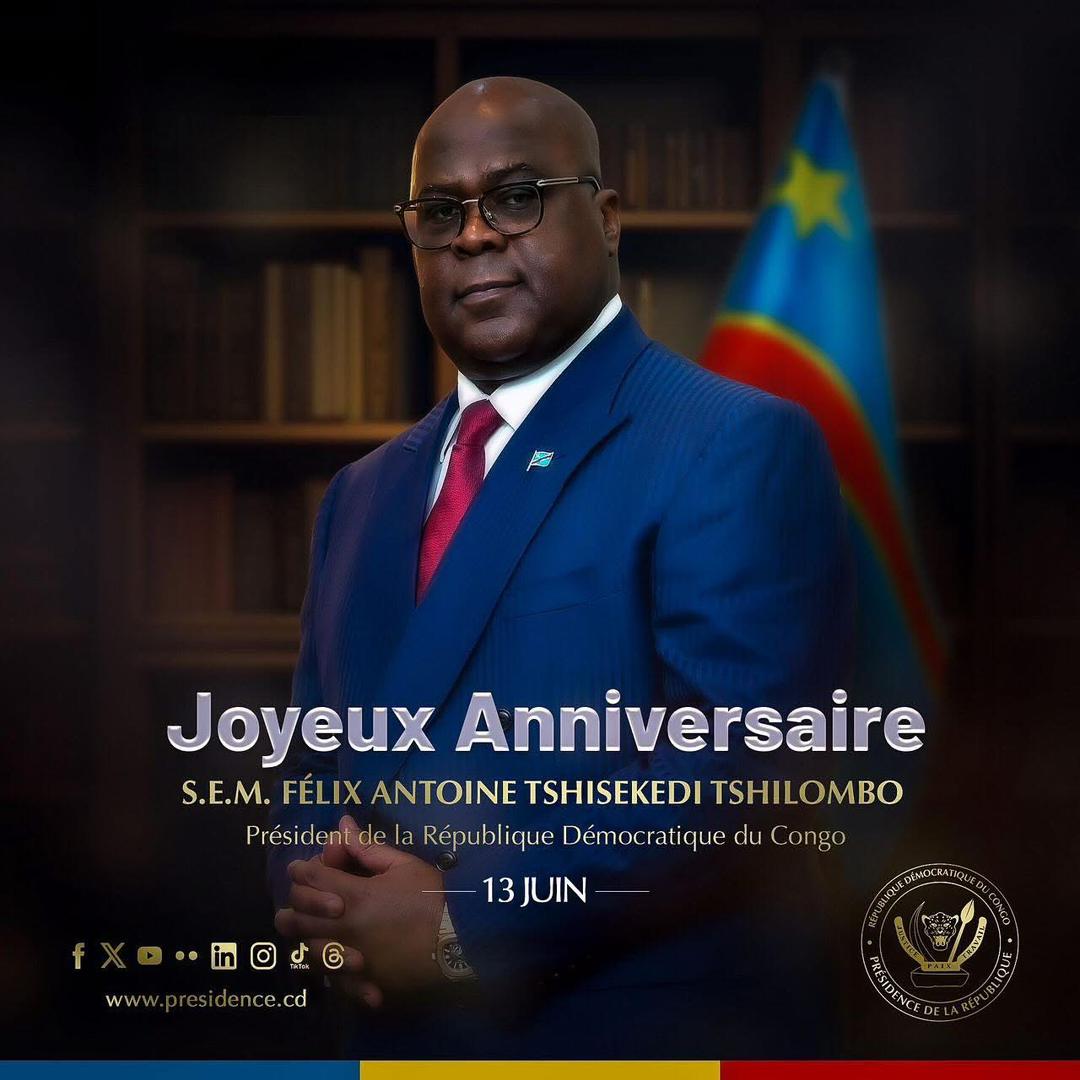 13 juin- jour d&rsquo;anniversaire de Félix Tshisekedi : Fanny Bomandeke présente son message de voeux