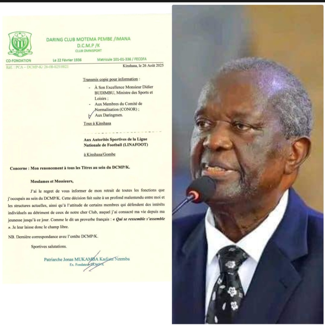 ADECO – DCMP : Jonas Mukamba demeure l&rsquo;Autorité politique de l’ADECO mais se retire du DCMP