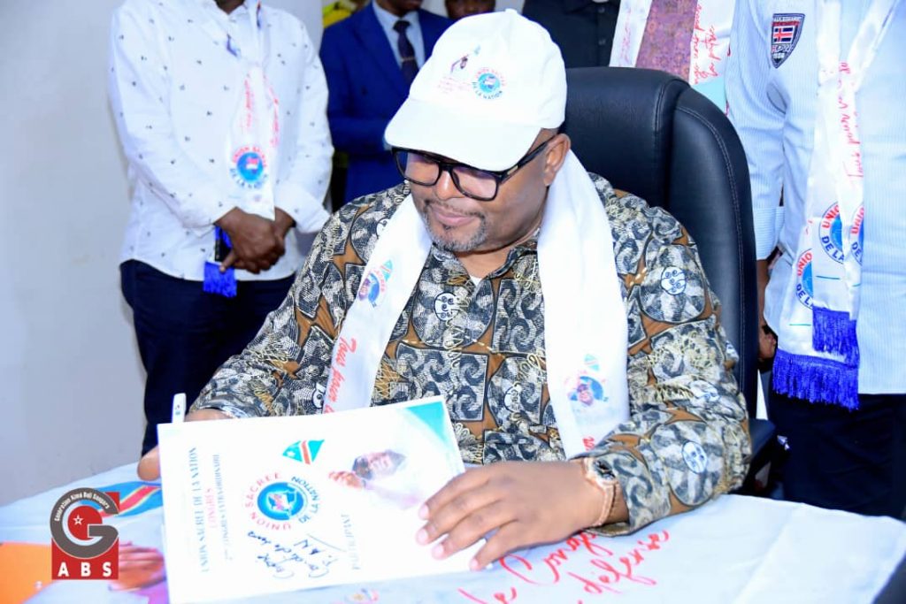 Election du Président de l’Assemblée Nationale : Le candidat Aimé Boji Sangara se conforme au communiqué de l’Union Sacrée de la Nation