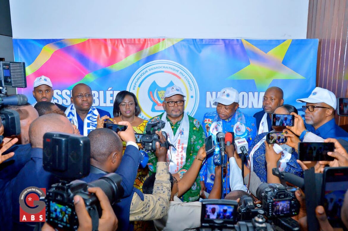 Assemblée nationale : l’Union Sacrée de la Nation a déposé la candidature de l’Honorable Aimé BOJI SANGARA, un choix du consensus et de l’expérience