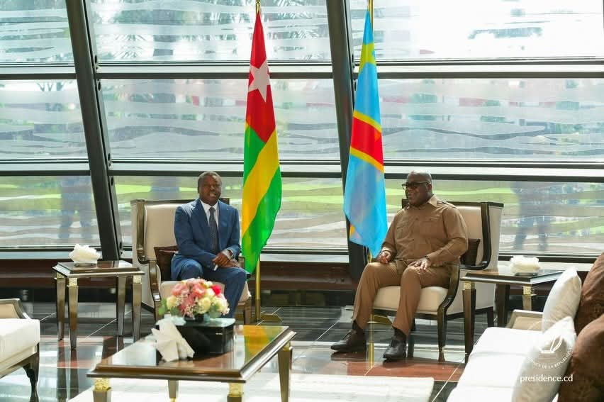Diplomatie et Sécurité : Faure Gnassingbé et Félix Tshisekedi scellent une convergence de vues à Kinshasa