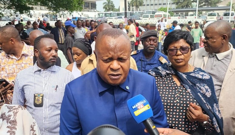 Distribution des vivres de fin d’année 2025 : le Secrétaire général au Budget en mission de terrain