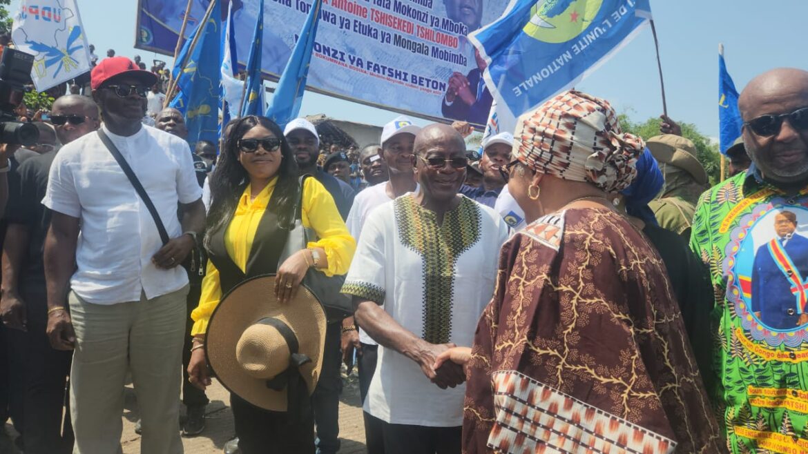 Mongala : Judith Suminwa à Bongandanga, une première pour un chef de gouvernement